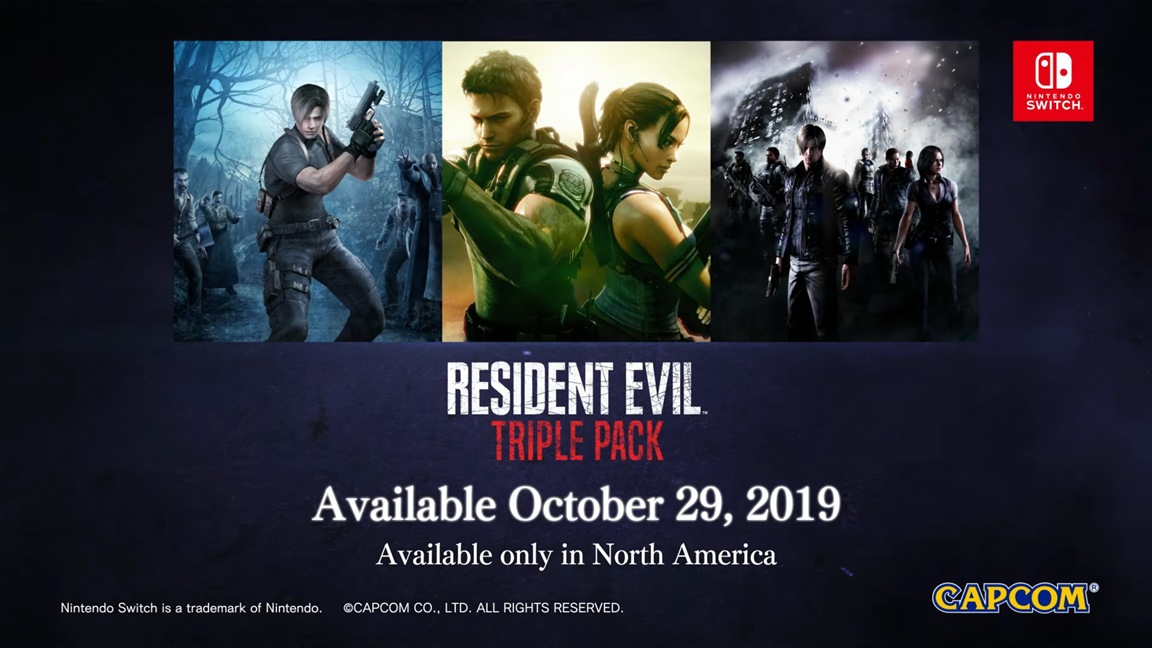 The Nintendo Switch Resident Evil Triple Pack Only Has Resident