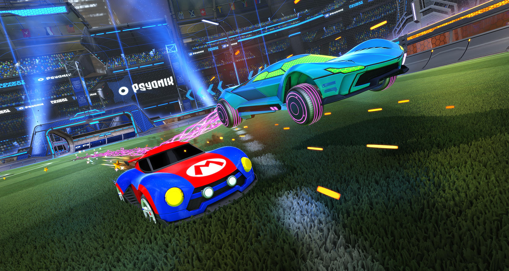 rocket league mobile cars