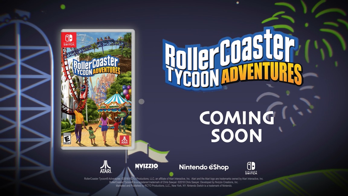 Roller Coaster Tycoon Adventures Deluxe Announced