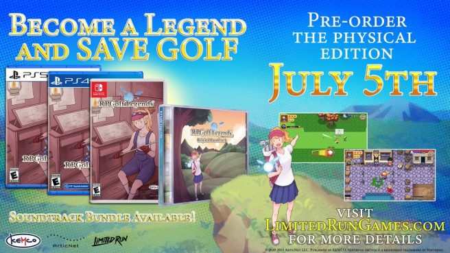 RPGolf Legends physical west