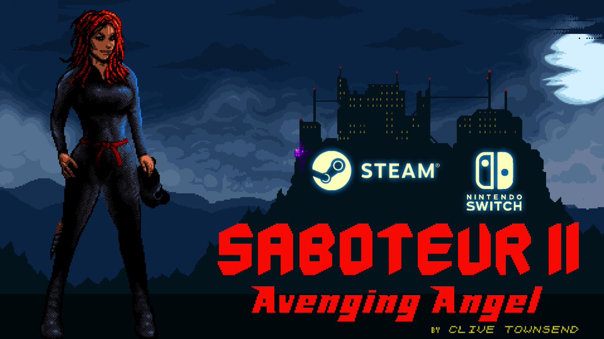 ZX Spectrum game Saboteur II: Avenging Angel coming to Switch on August 2