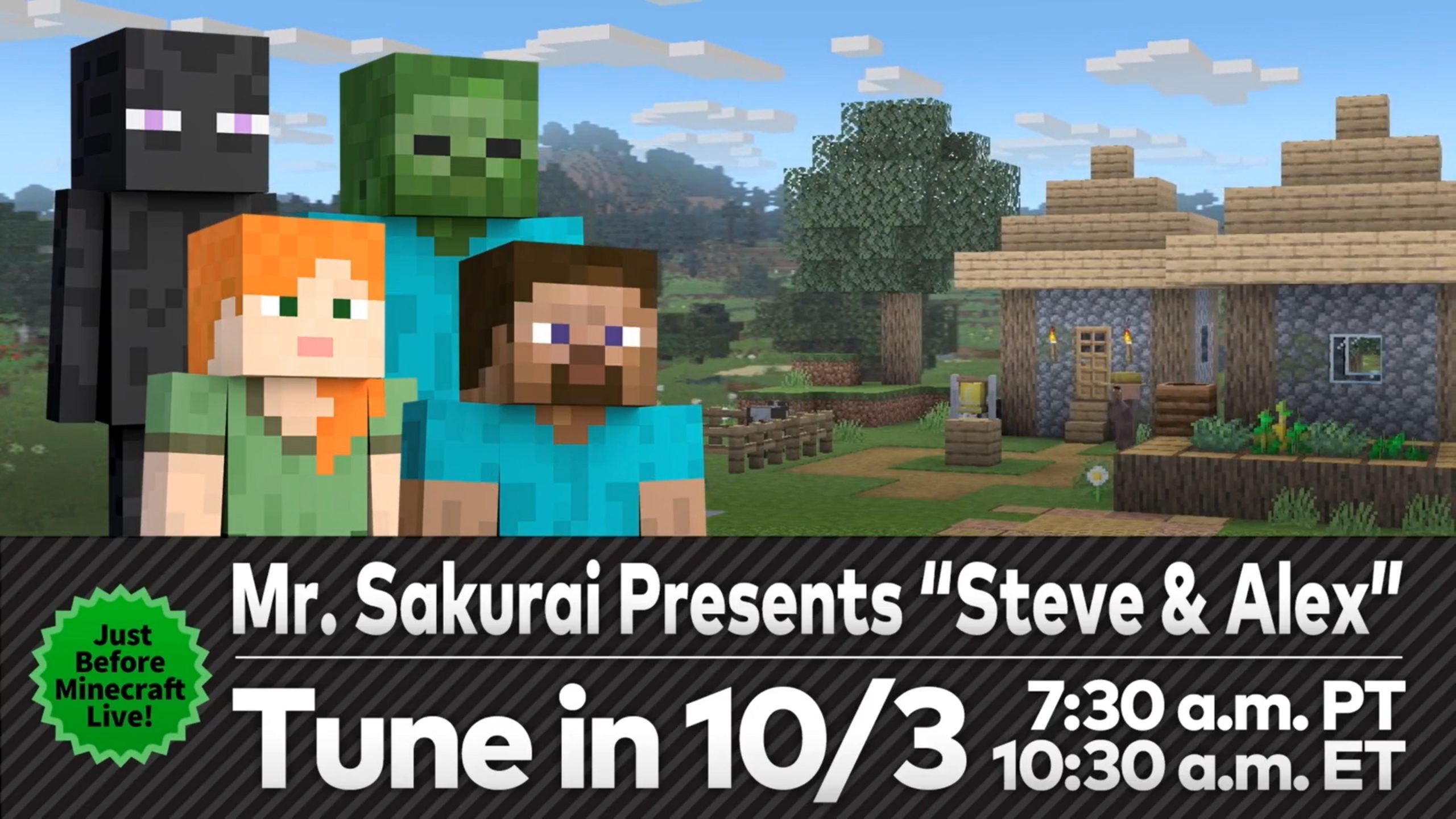 Super Smash Bros Ultimate Mr Sakurai Presents Steve Alex Announced For October 3 Nintendo Everything - alexs tycoon roblox