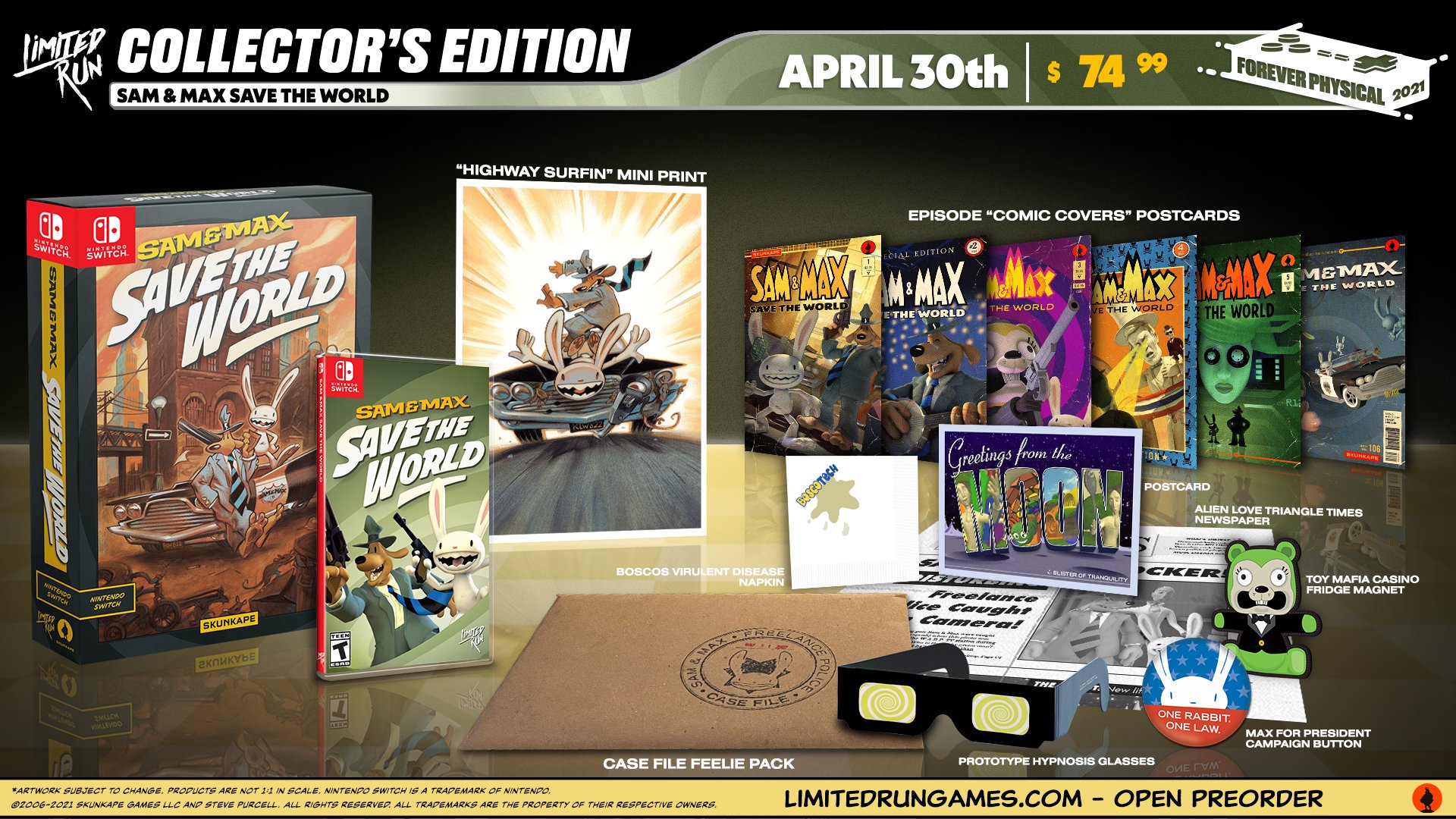 Review Sam and Max: Beyond Time and Space Remastered (Switch