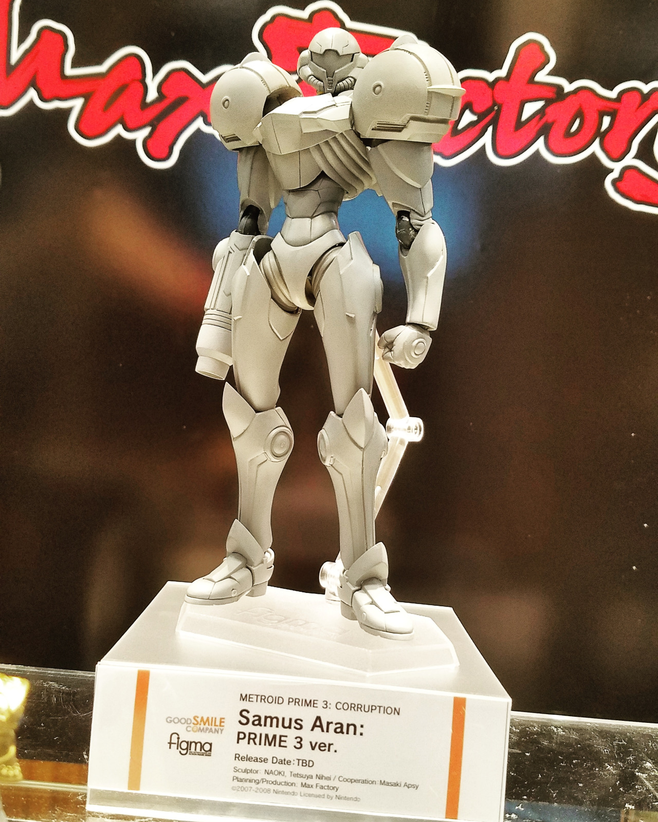 First image of the new Samus figma (Metroid Prime 3: Corruption)