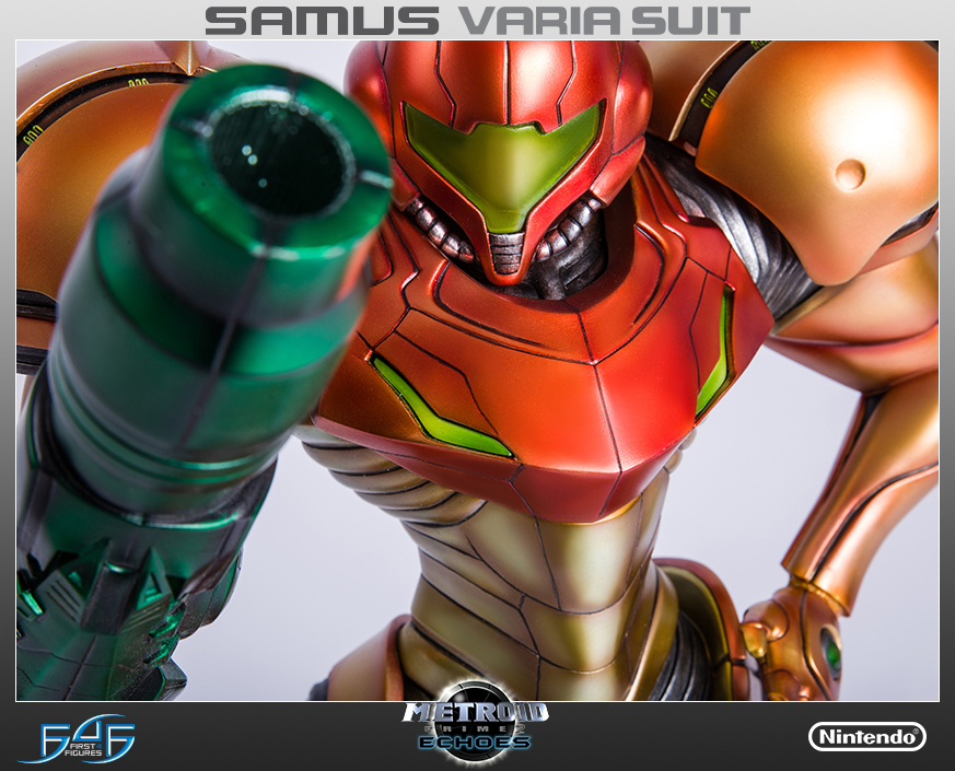 First 4 Figures Opens Pre Orders For The Samus Varia Suit Statue Nintendo Everything