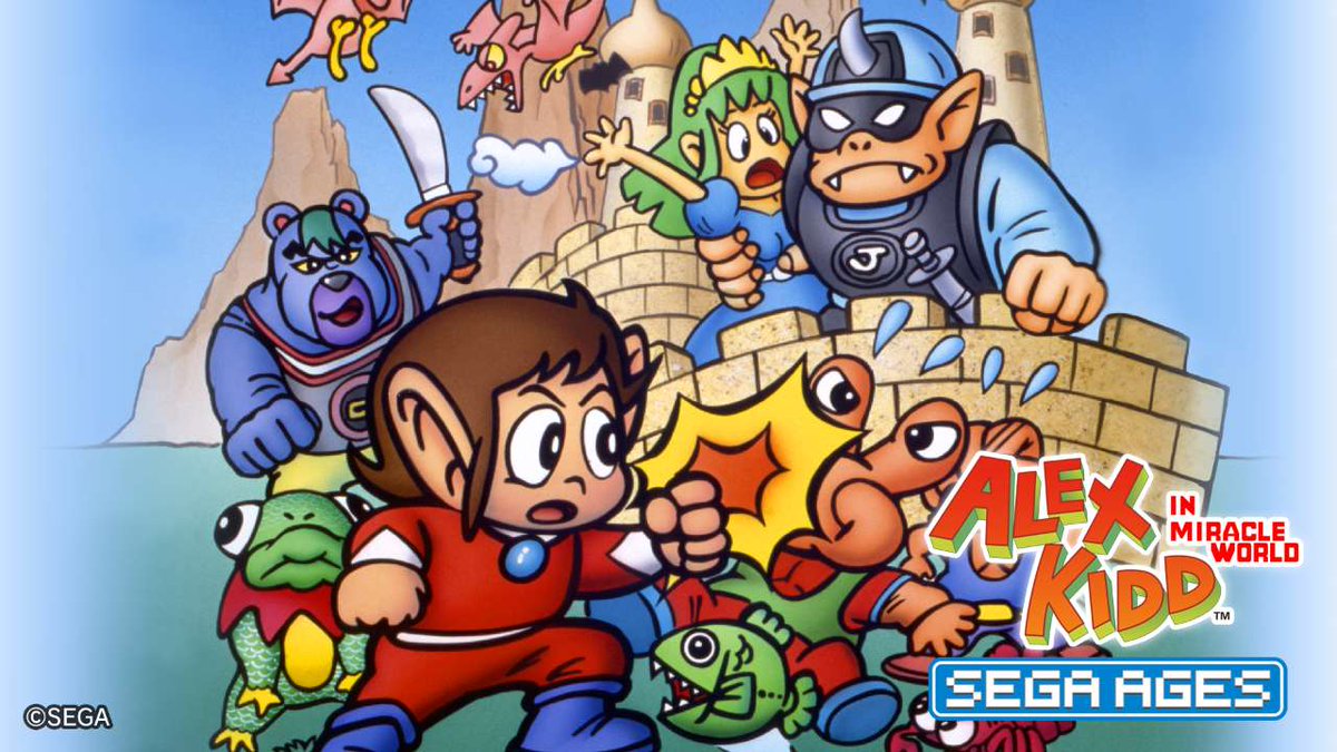 SEGA Ages Alex Kidd in Miracle World coming soon to Switch, features  detailed