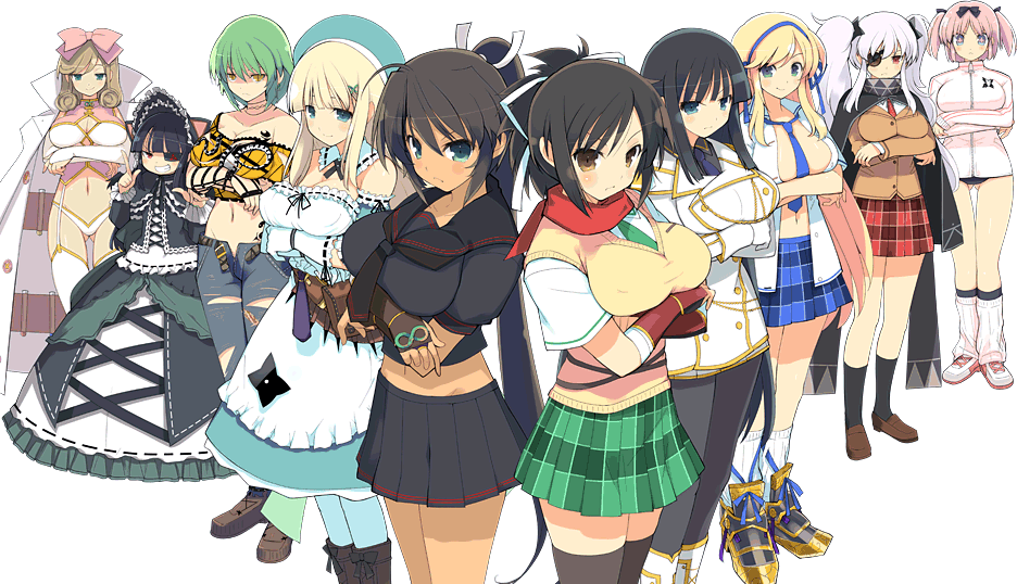 Senran Kagura series 10th anniversary website launched - Gematsu