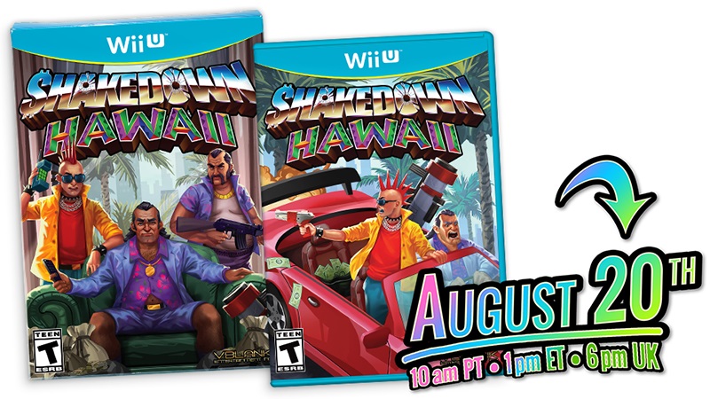 shakedown hawaii wii u pre order