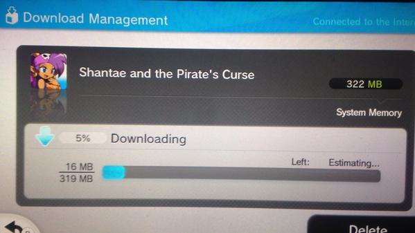 shantae and the pirate's curse wii u
