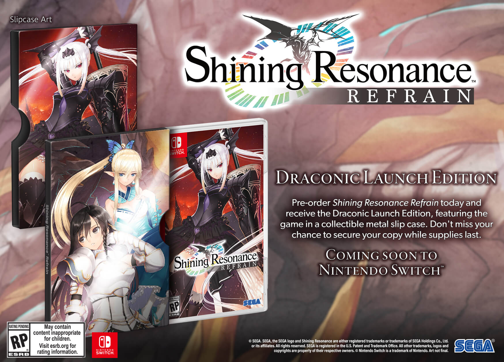 Shining Resonance Refrain Won't Be Censored in the West; Switch Version  Will Run at 1080p Docked : r/NintendoSwitch