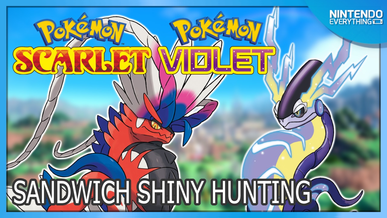 How to make a shiny sandwich in Pokemon Scarlet and Violet