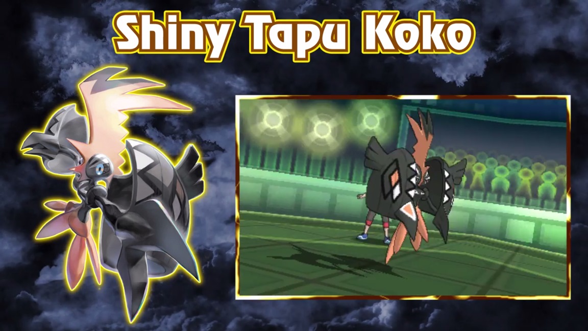 Shiny Tapu Koko Event