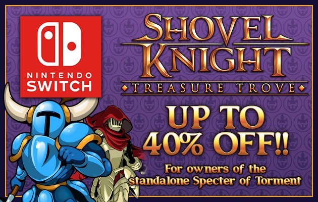 shovel knight treasure trove sale