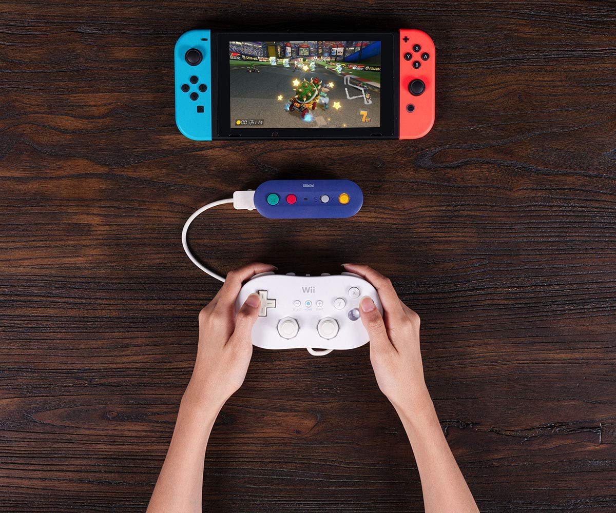 connecting wired controller to switch