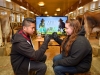 In this photo provided by Nintendo of America, gamers from Nintendo go head to head against real dairy farmers to see whose cow-milking skills reign victorious in Milk, one of 28 fun games in the ¬1-2-Switch game for the Nintendo Switch system. Players enjoyed several friendly matches in various locations throughout Billings Farm & Museum in Woodstock, Vermont, on March 29. 1-2-Switch and the Nintendo Switch system are now available worldwide.