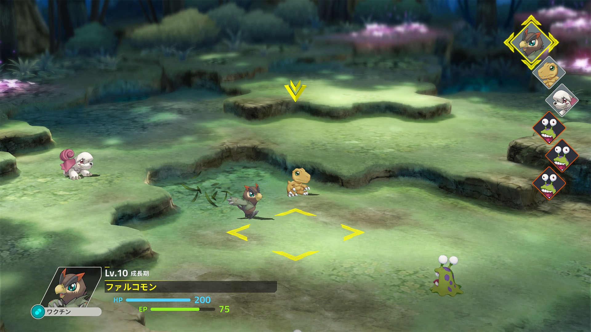 Screenshots de Digimon Survive