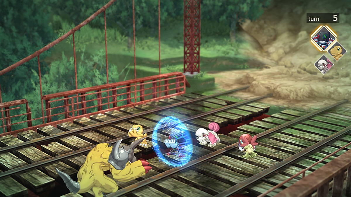 Screenshots de Digimon Survive