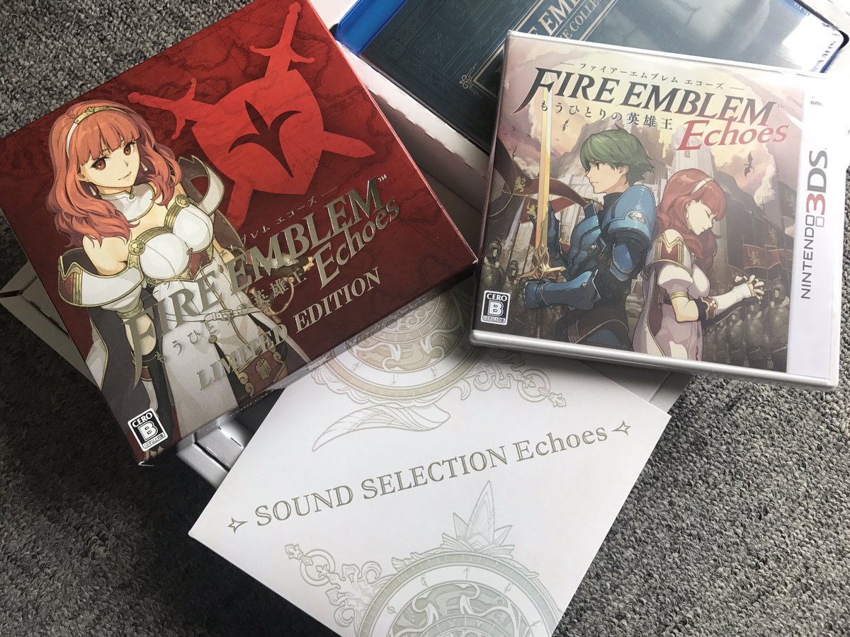 Photos of the Fire Emblem Echoes - Valentia Complete edition