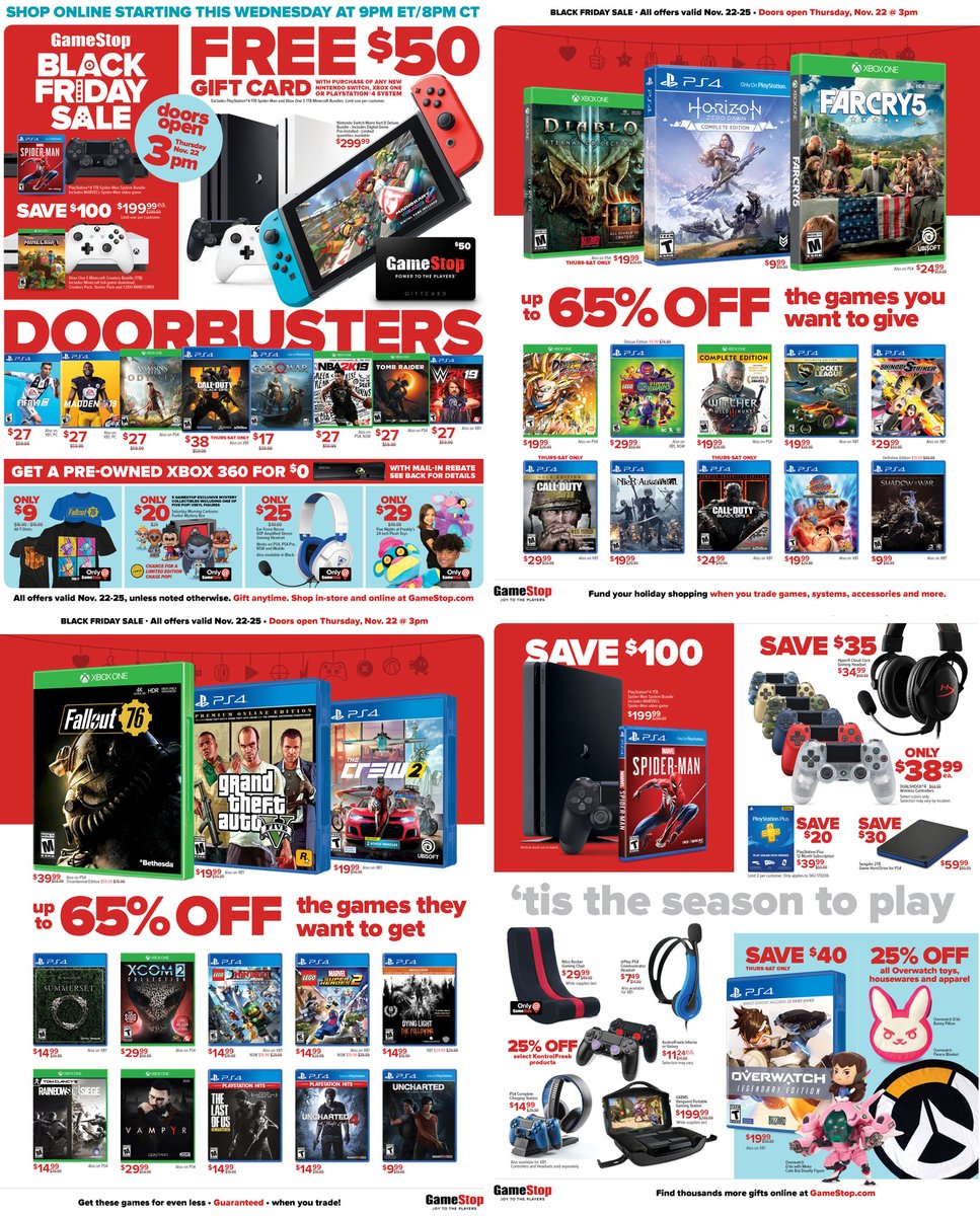 switch gamestop black friday