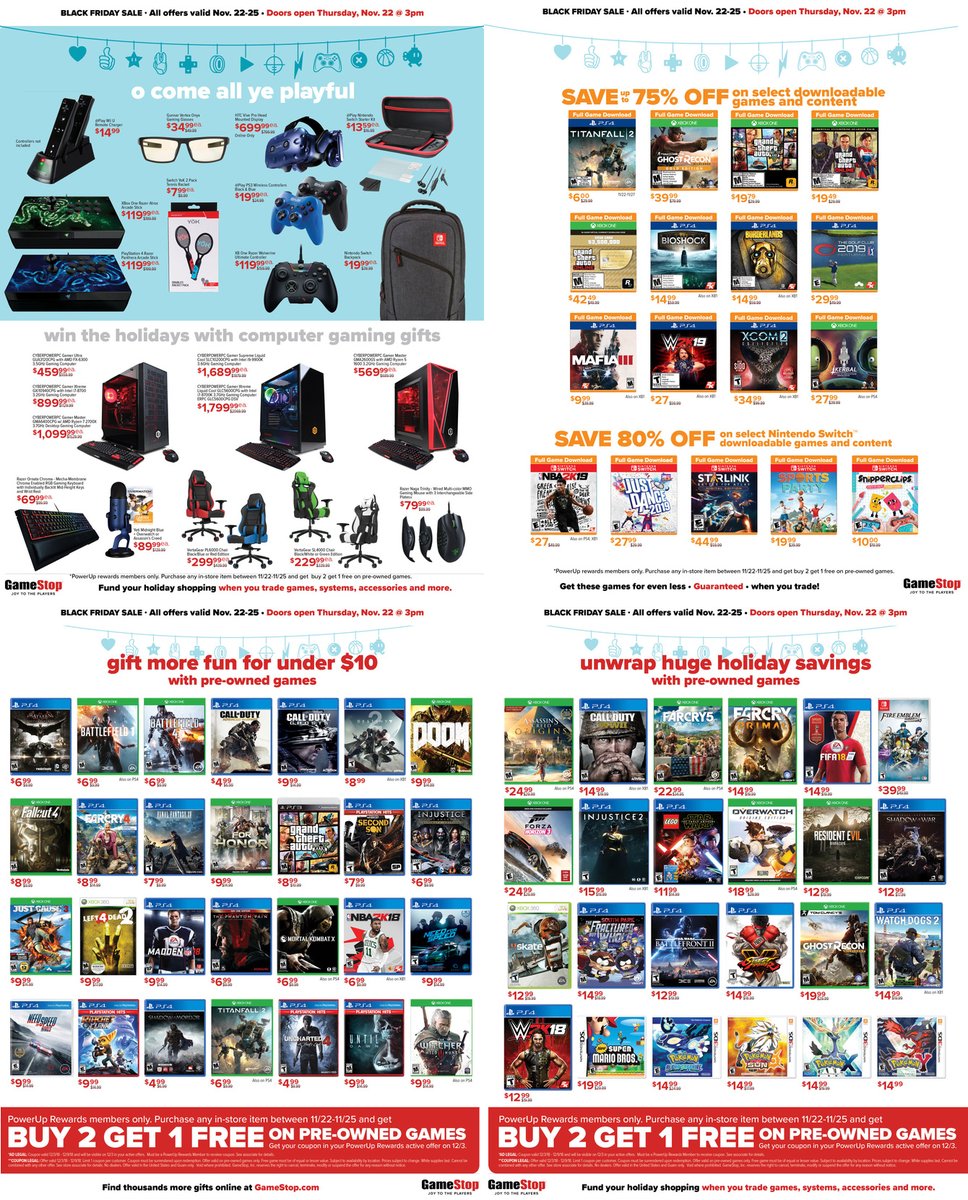 GameStop&#39;s Black Friday 2018 deals - $50 gift card with Mario Kart 8 Deluxe Switch bundle and ...
