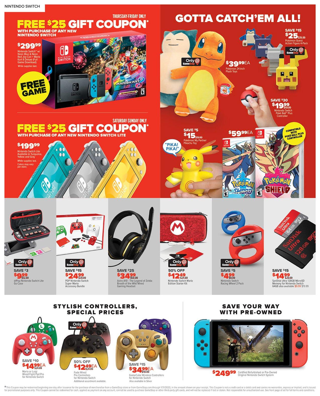 GameStop&#39;s Black Friday 2019 deals - Nintendo Everything