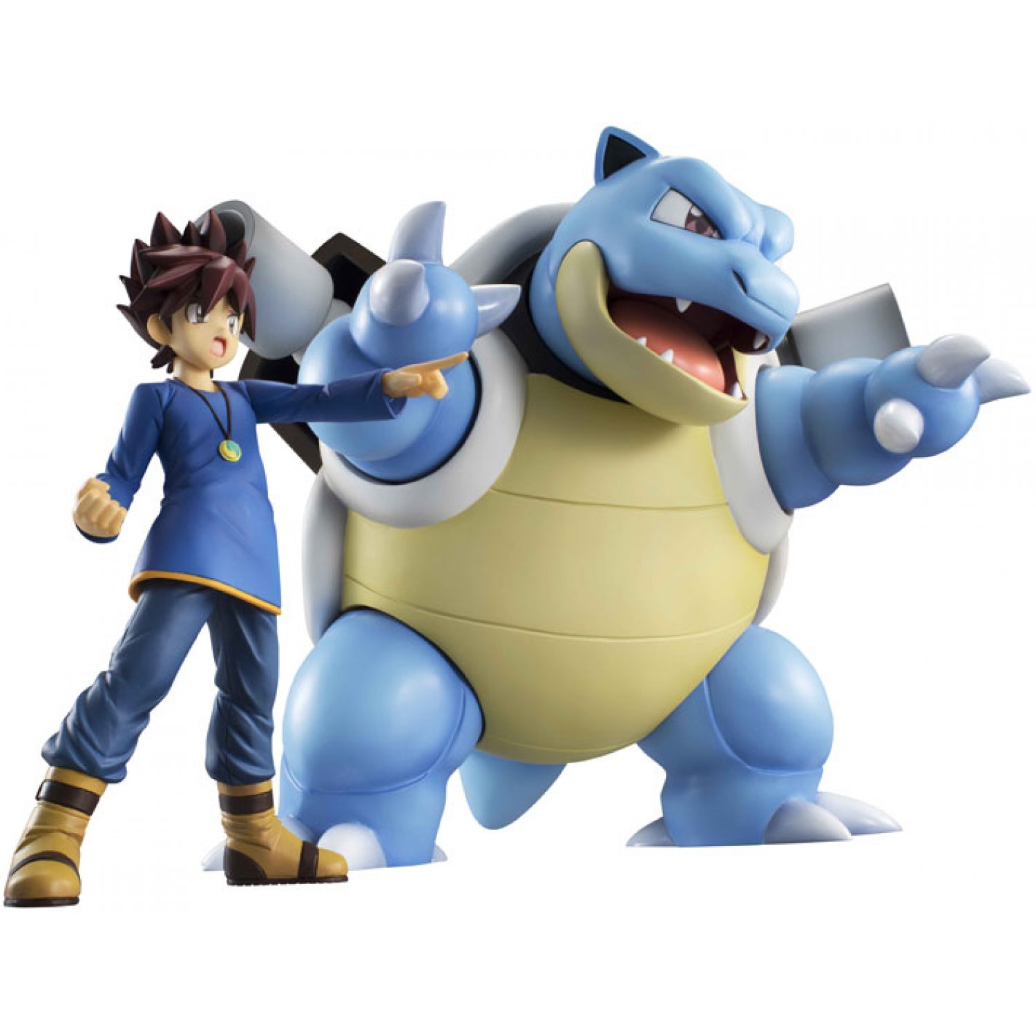 The newest G.E.M. Series Pokemon pre-painted PVC figure featuring Gary &...