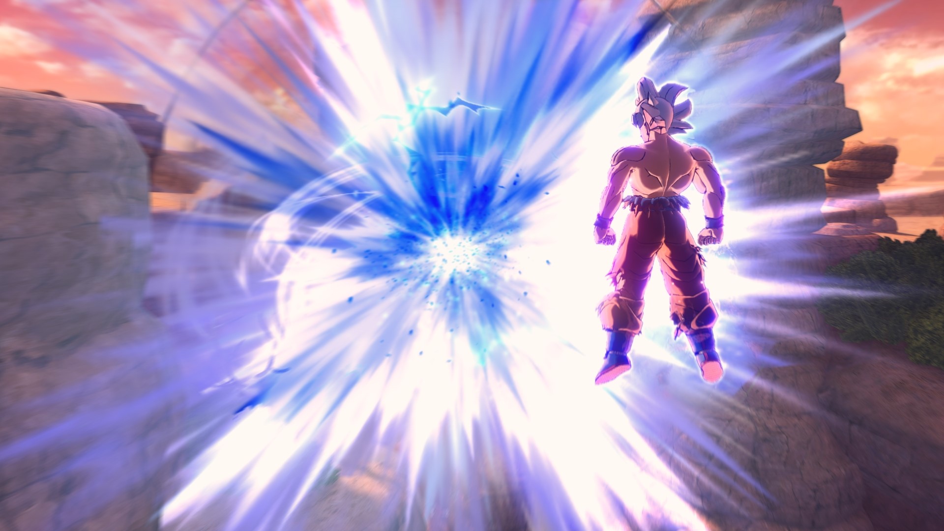 First Screenshots Of Goku Ultra Instinct In Dragon Ball