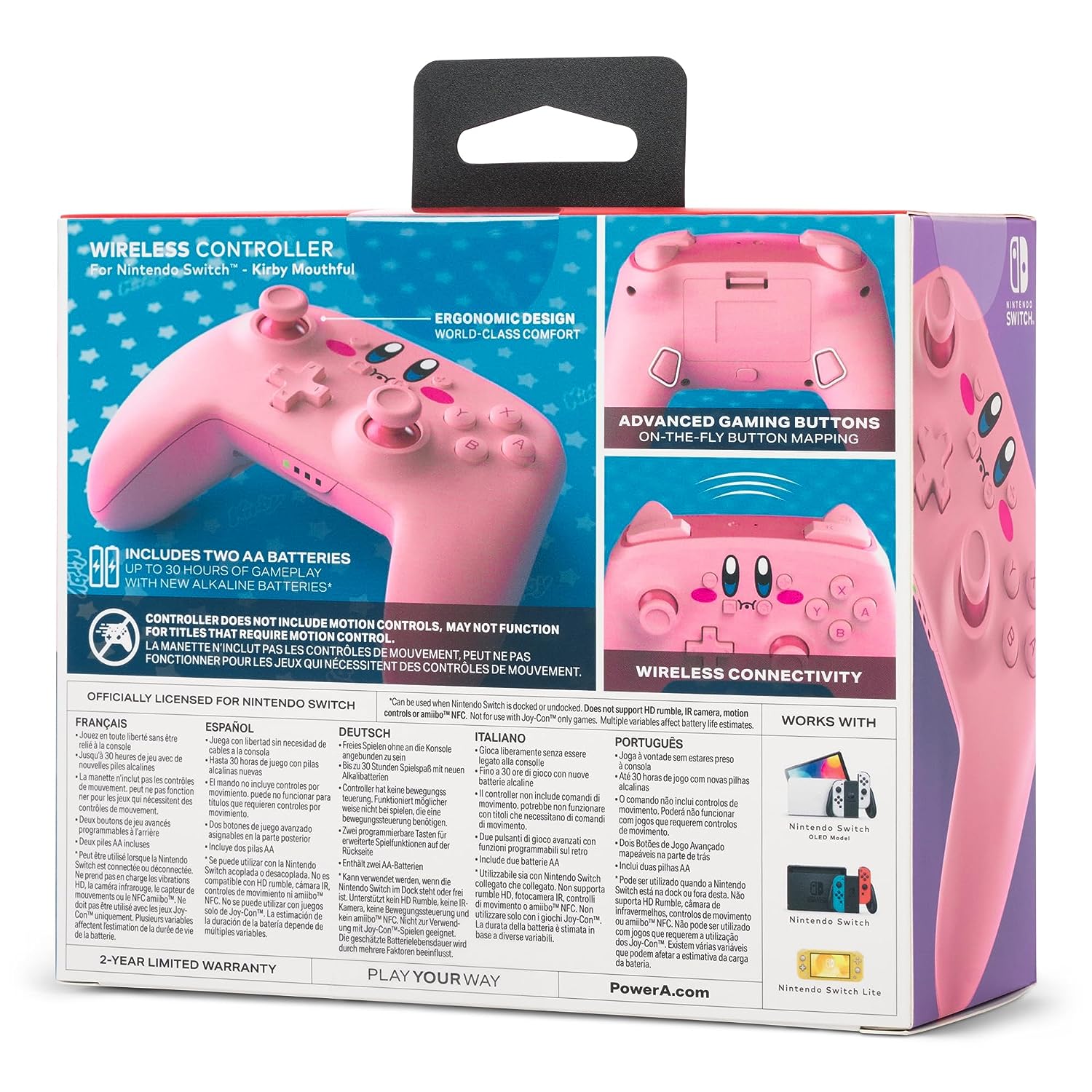 PowerA making new Kirby Switch controller