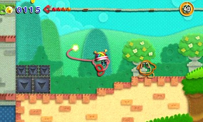 Kirby's Extra Epic Yarn Only Playable In 2D, Listed For New 3DS