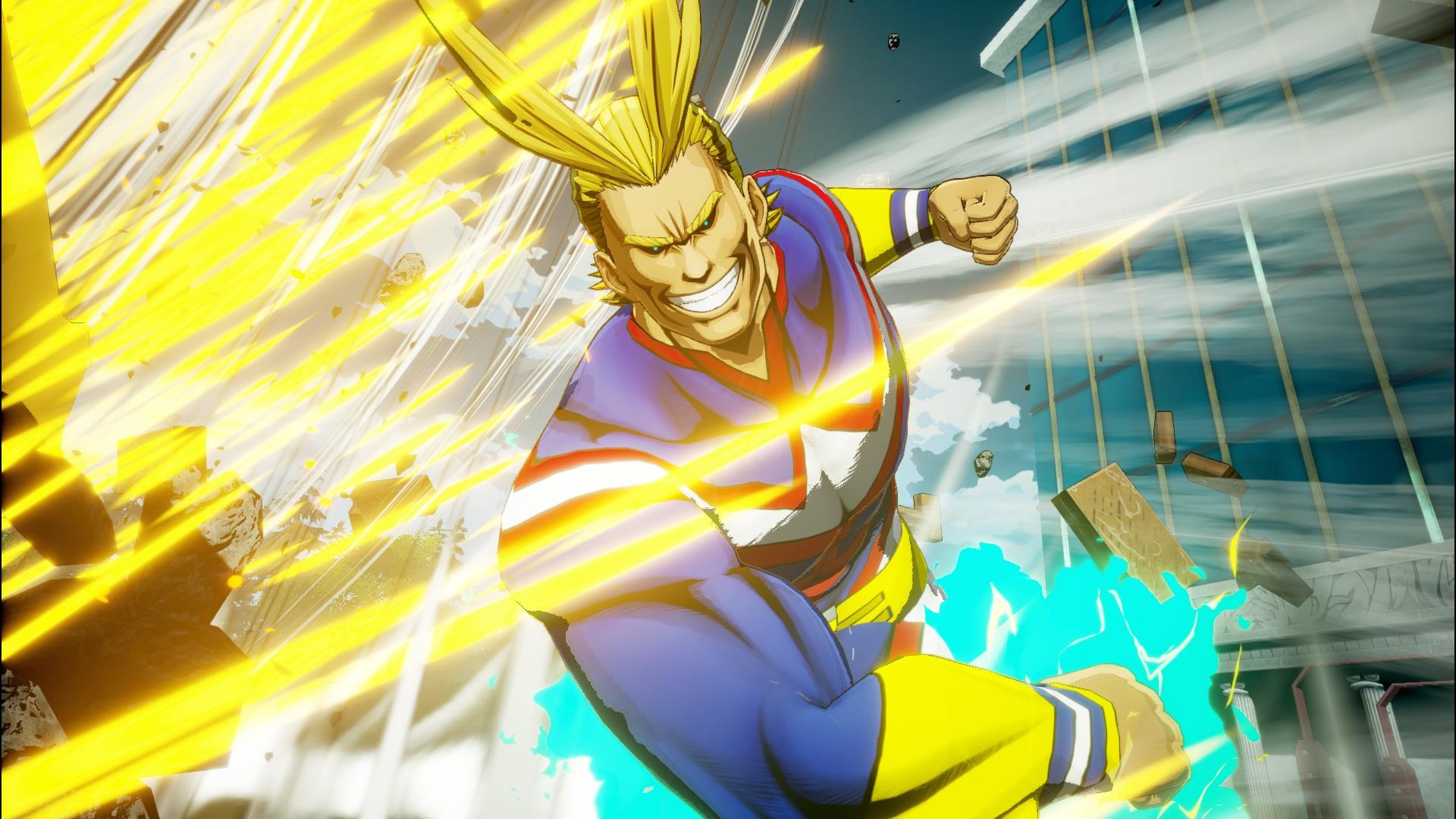 My Hero Academia One S Justice Screenshots Show All Might