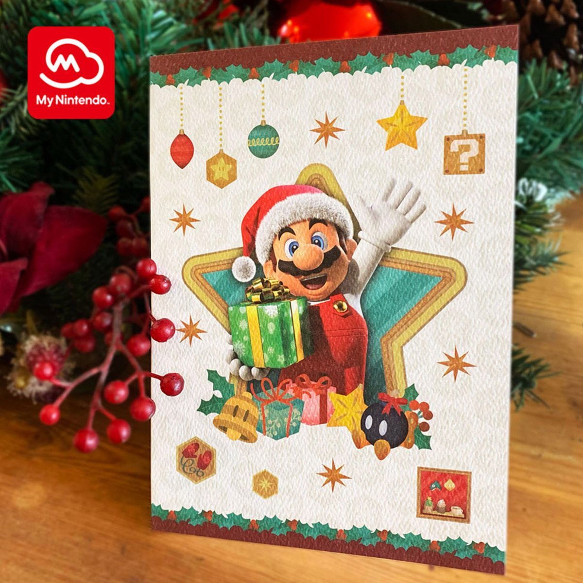 My Nintendo adds Mario ornament, holiday cards in North America