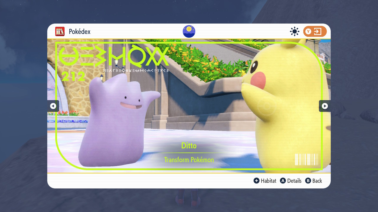 Pokemon Scarlet & Violet: Ditto Location