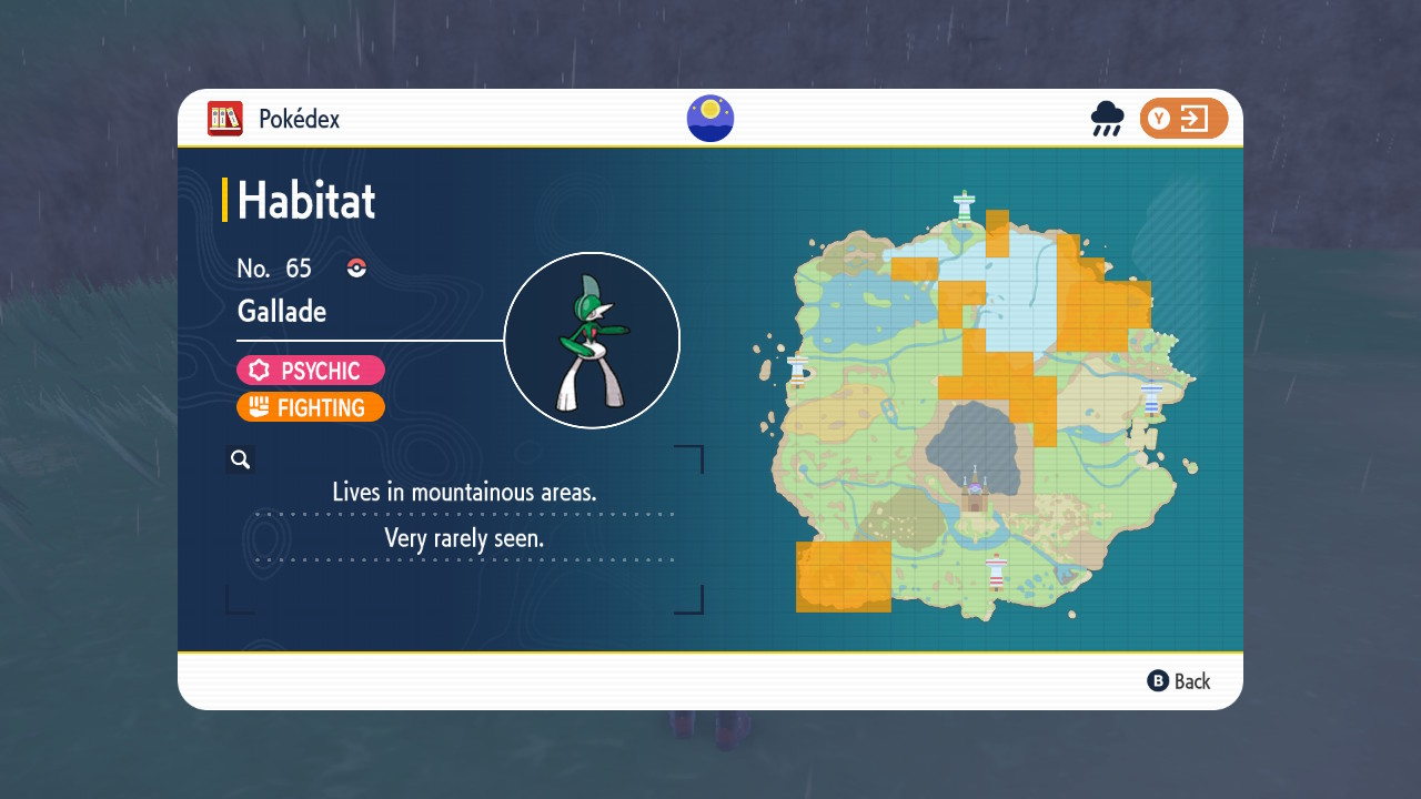 Pokemon Scarlet and Violet  Gallade - Location, Stats, Best