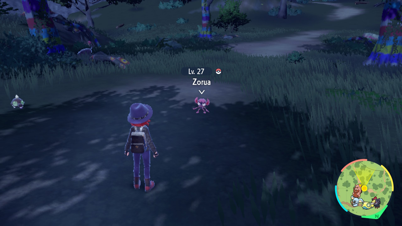 Pokemon Scarlet Violet Zorua location