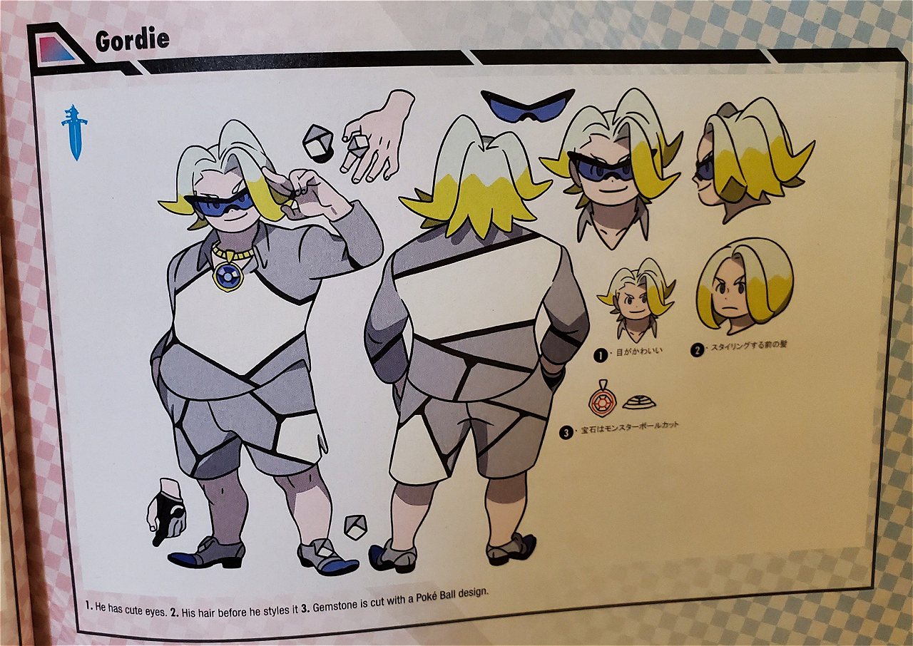 Lots Of Pokemon Swordshield Character Concept Art