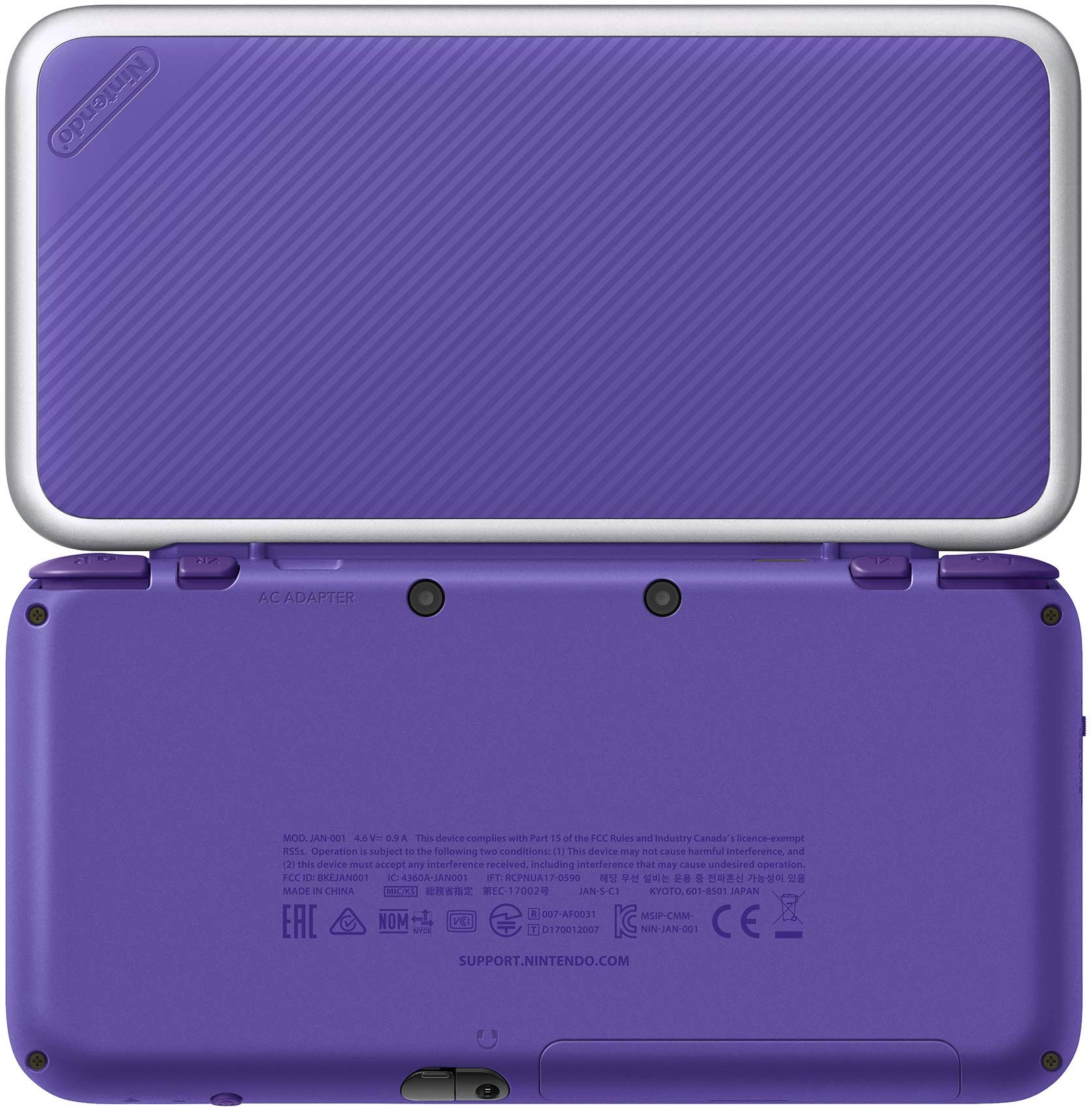 Photos Of The Purple Silver New 2ds Xl Nintendo Everything