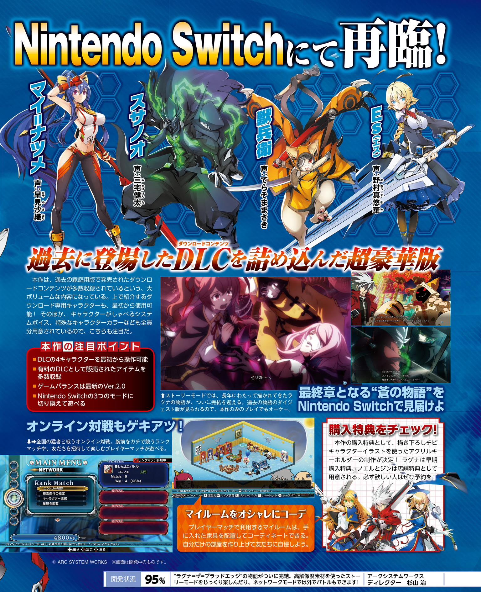 Scans Roundup Blazblue Central Fiction Special Edition Mobile Ball Nintendo Everything
