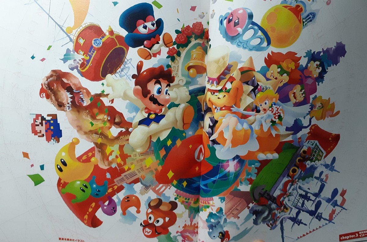 The Art of Super Mario Odyssey can be imported from Play-Asia. 