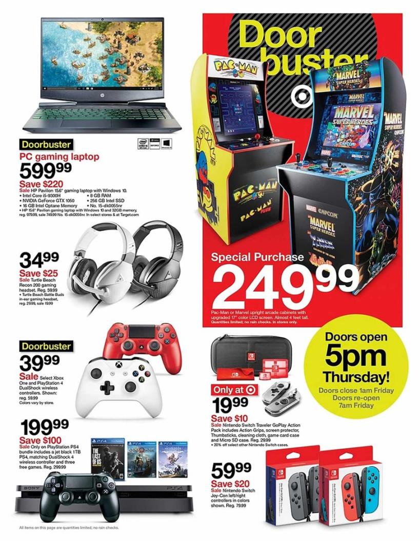 Target Black Friday 2019 ad - Mario Odyssey, Zelda: Breath of the Wild, Mario Tennis for $30 ...