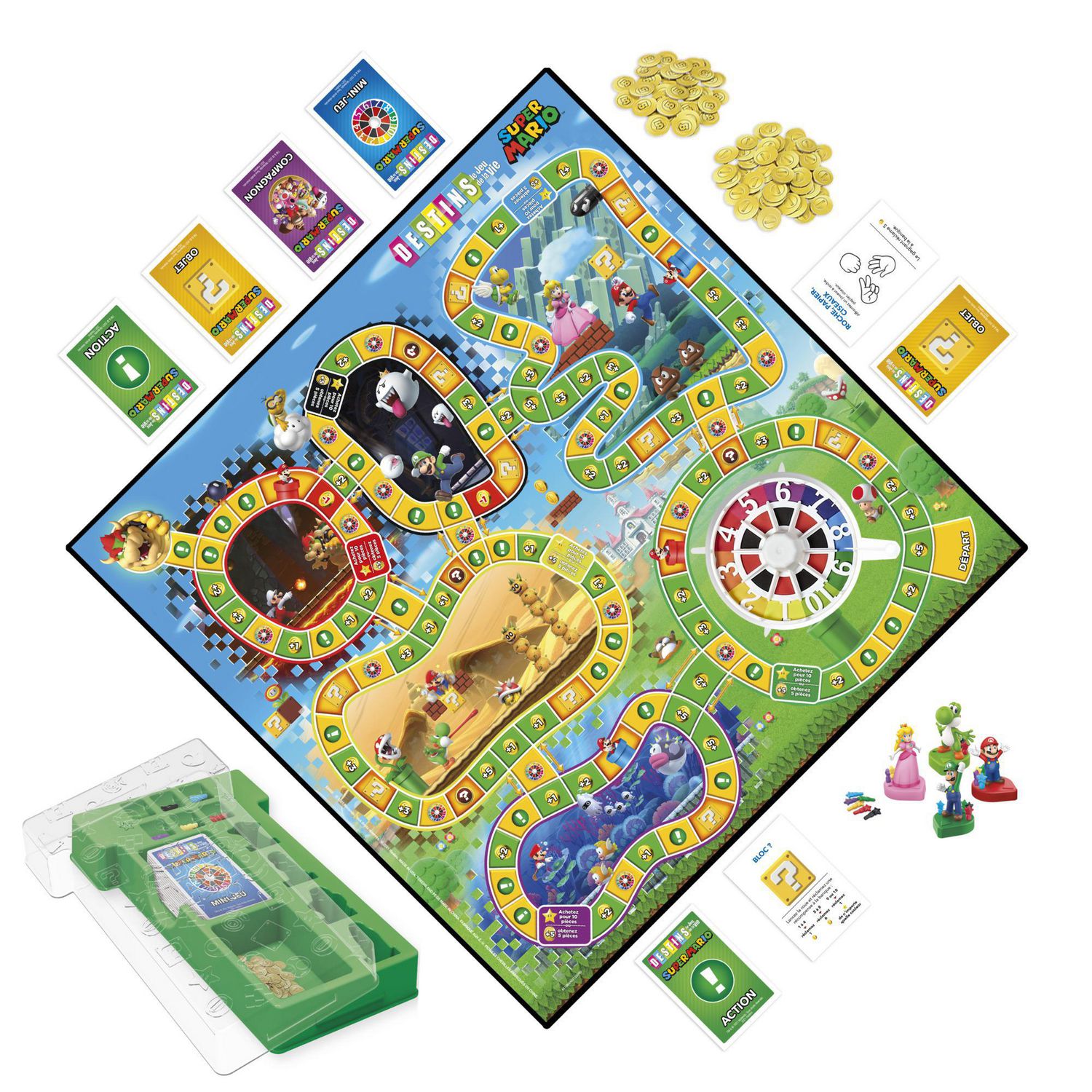 The Game of Life Game, Family Board Game for 2 to 4 Players, for Kids Ages  8 and Up, Includes Colorful Pegs - Hasbro Games