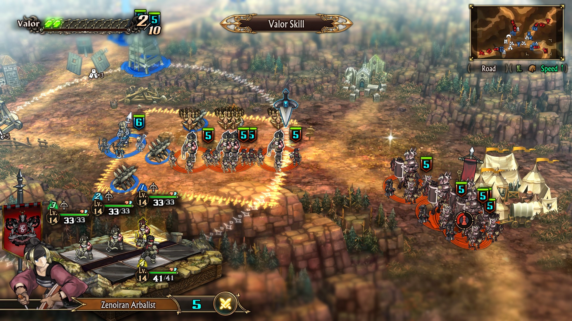 Unicorn Overlord shares new details on Battle Stages and troop training