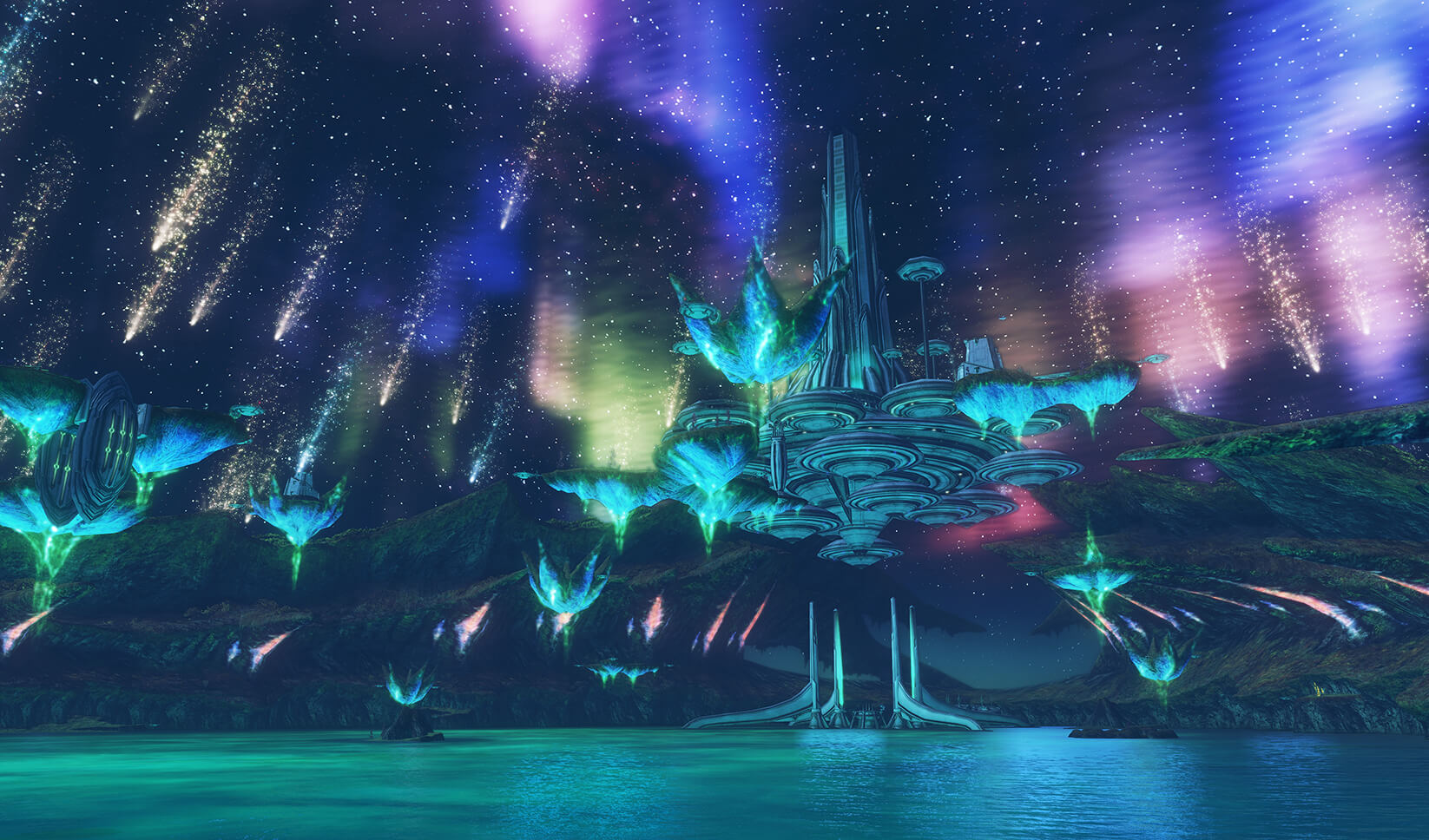 Xenoblade Chronicles: Definitive Edition screenshots show environments