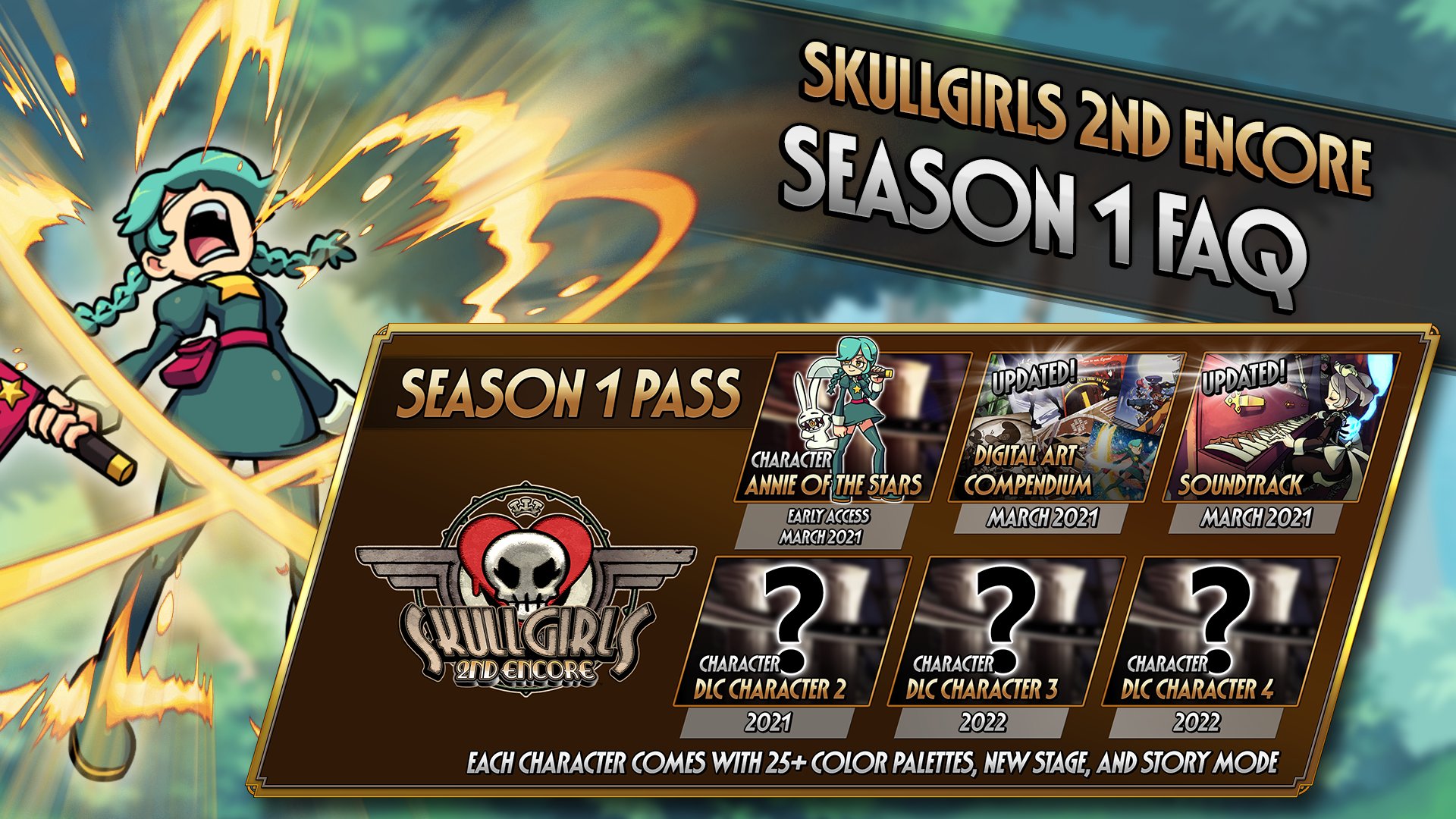 skullgirls 2nd encore