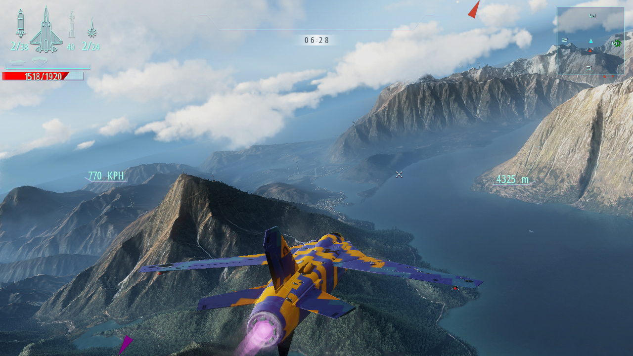 Sky Gamblers: Afterburner footage