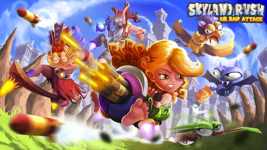 Skyland Rush: Air Raid Attack