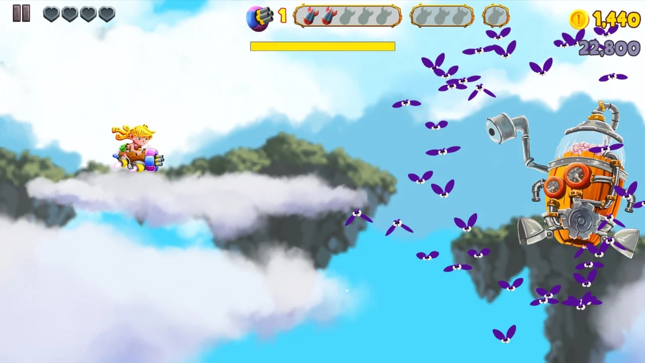 Skyland Rush: Air Raid Attack