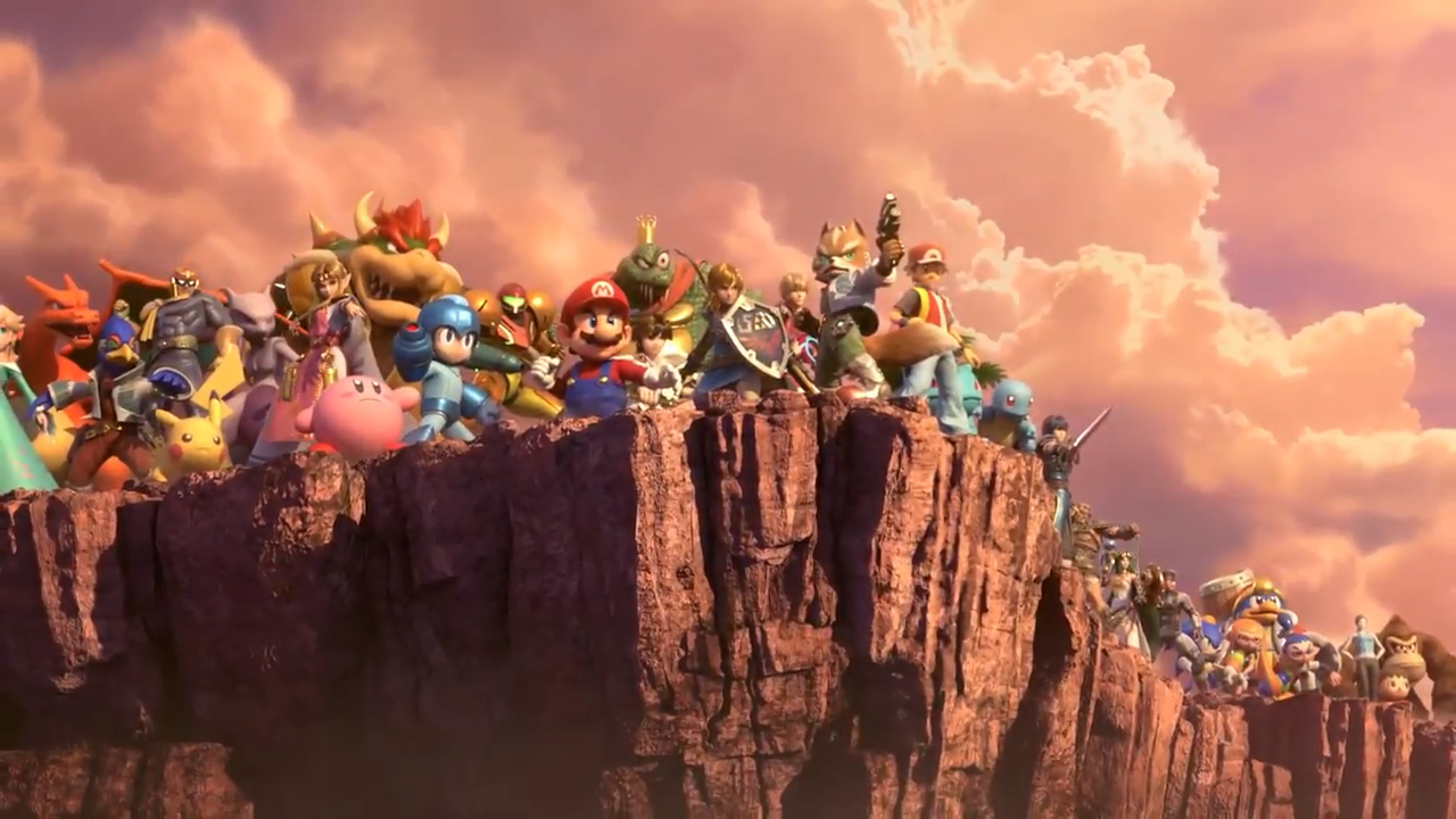 Super Smash Bros. Ultimate Intro - Animated vs. Official 