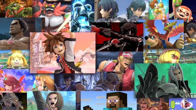 smash bros ultimate fighters
