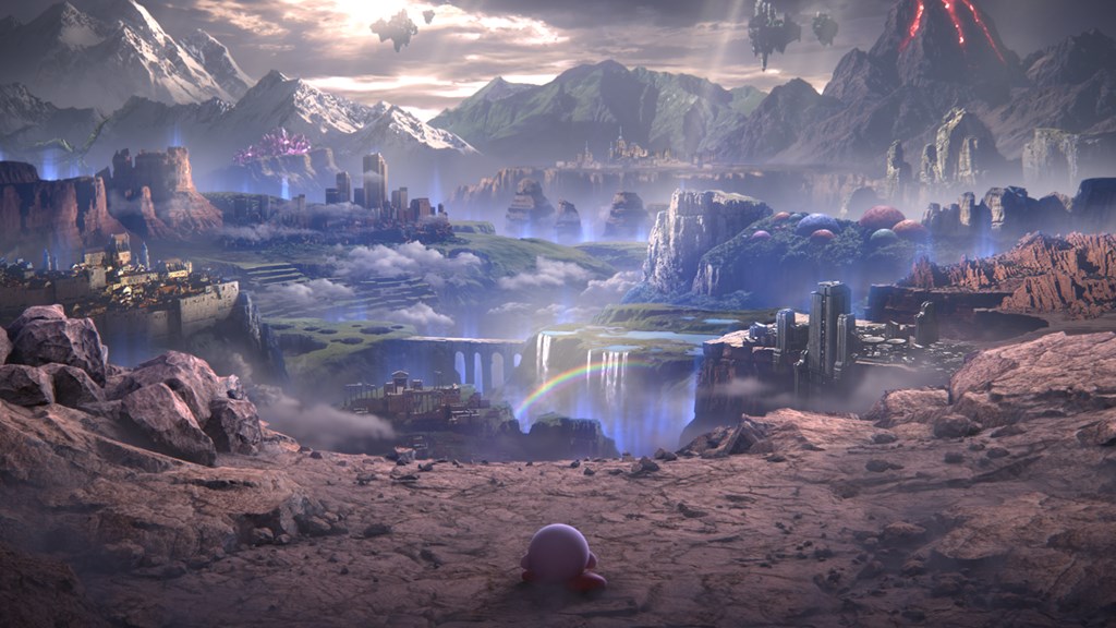 super smash bros ultimate world of light character locations