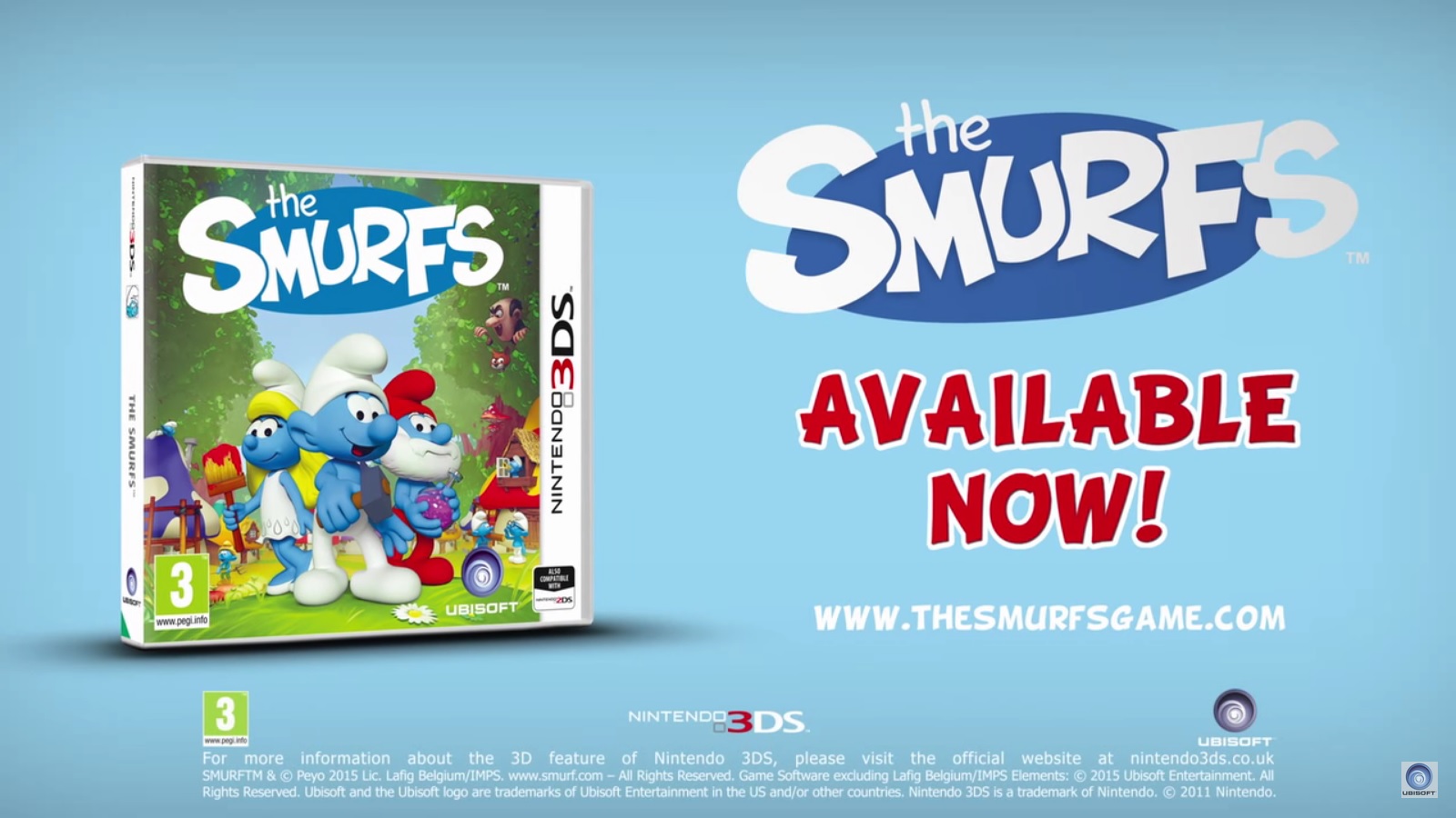 the smurfs 3ds